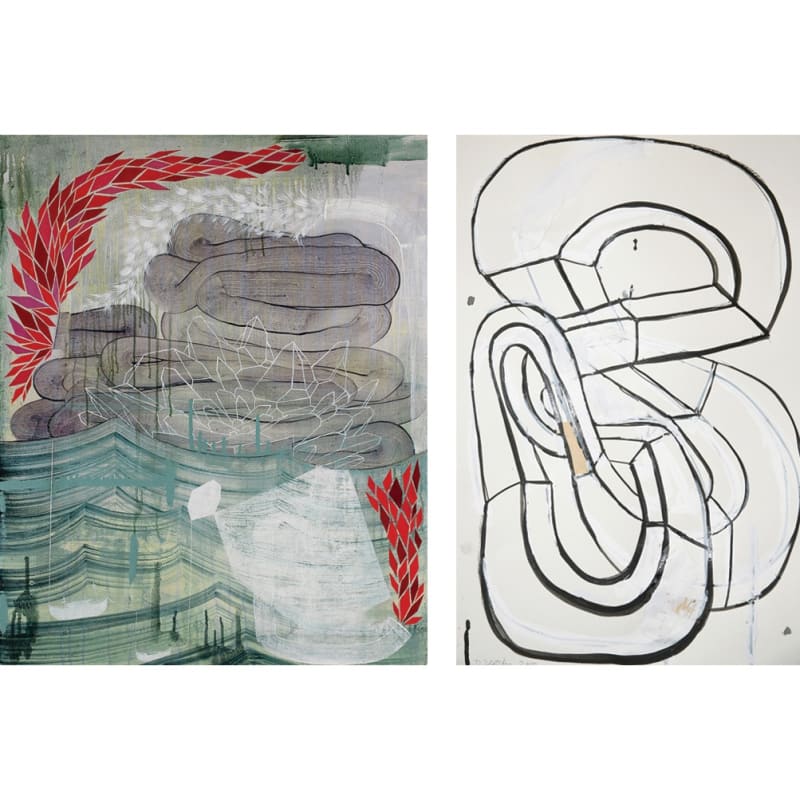 DRAWING MEANING, a two woman exhibition featuring Gabe Brown and Deborah Zlotsky