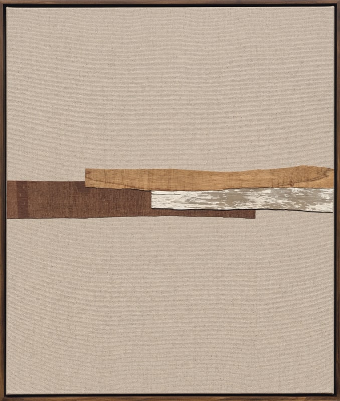 陳松志|微弱的美感Delicate Sensibilities #TPE5|2024|65 x 55 cm|木料、畫布 Wood, canvas