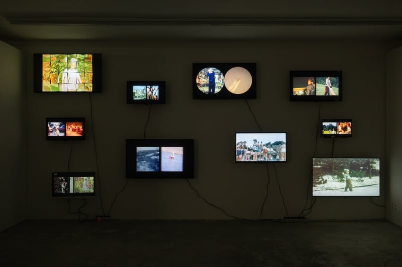 Installation view 'fff' (2009) at Niru Ratnam, London