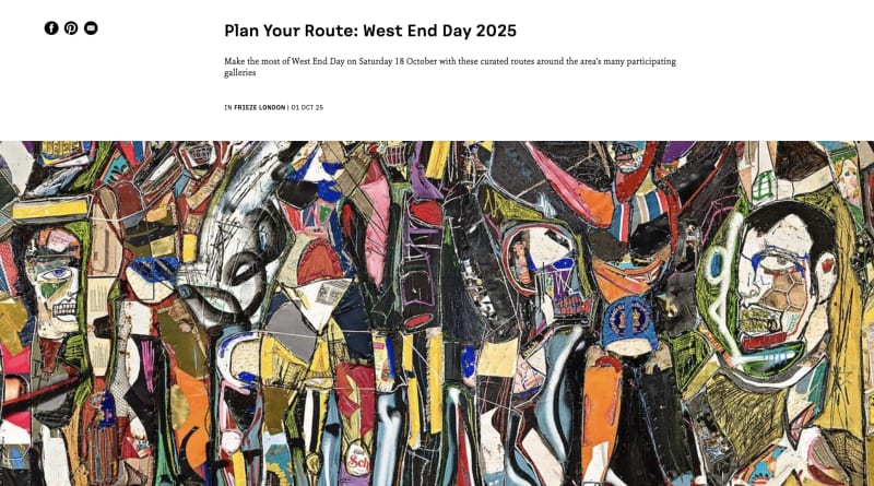 Niru Ratnam | West End Day , Plan Your Route: West End Day 2025