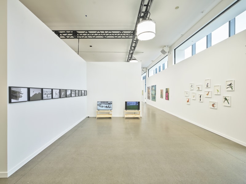 Kutlug Ataman’s “Mesopotamian Dramaturgies/Journey to the Moon,” a single-channel video in which a voice-over describes a sequence of photographs.Credit Yosuke Kojima