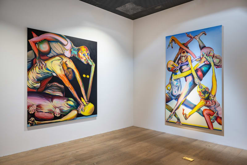 Installation view 'Game Face' 2021. Photo: Damian Griffiths