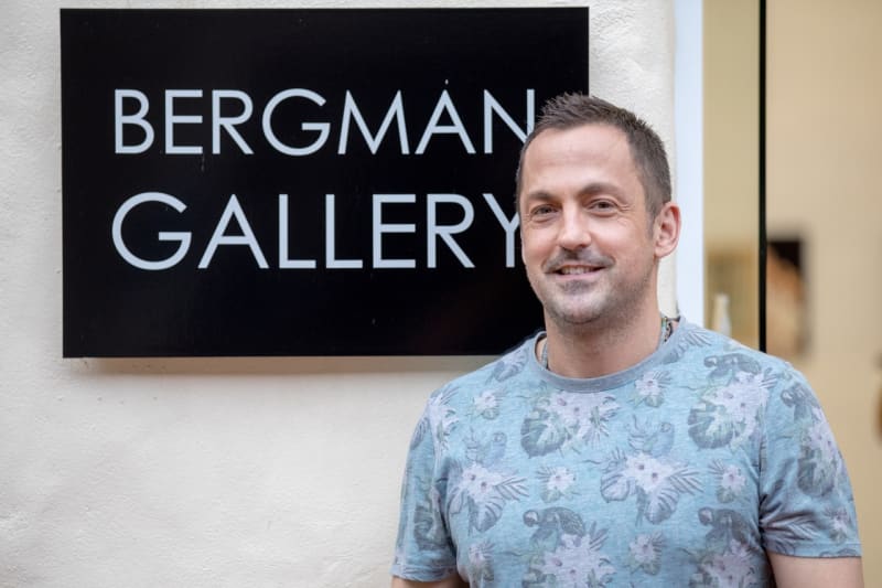 Ben Bergman, Bergman Gallery, Rarotonga.