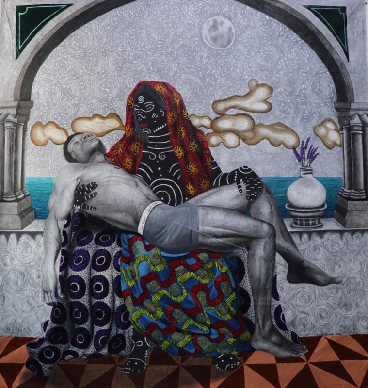 akka project, african art, continent, dubai, venice, group exhibition, sculpture, painting, kelechi charles nwaneri