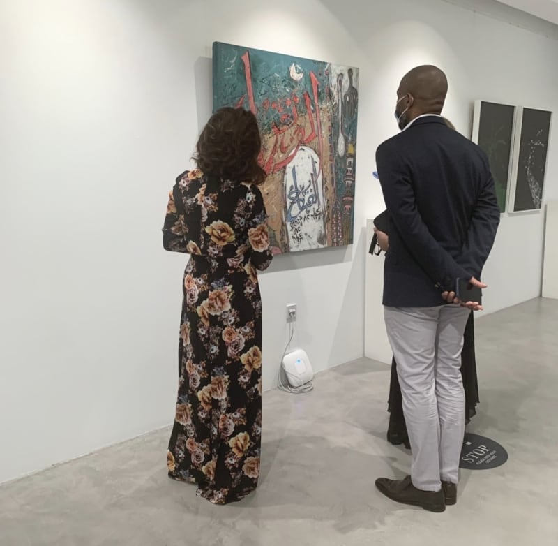 akka project, contemporary african art, africa, emerging, venezia, dubai, workneh bezu, ethiopia, donation, art 4 sight auction, noor dubai foundation