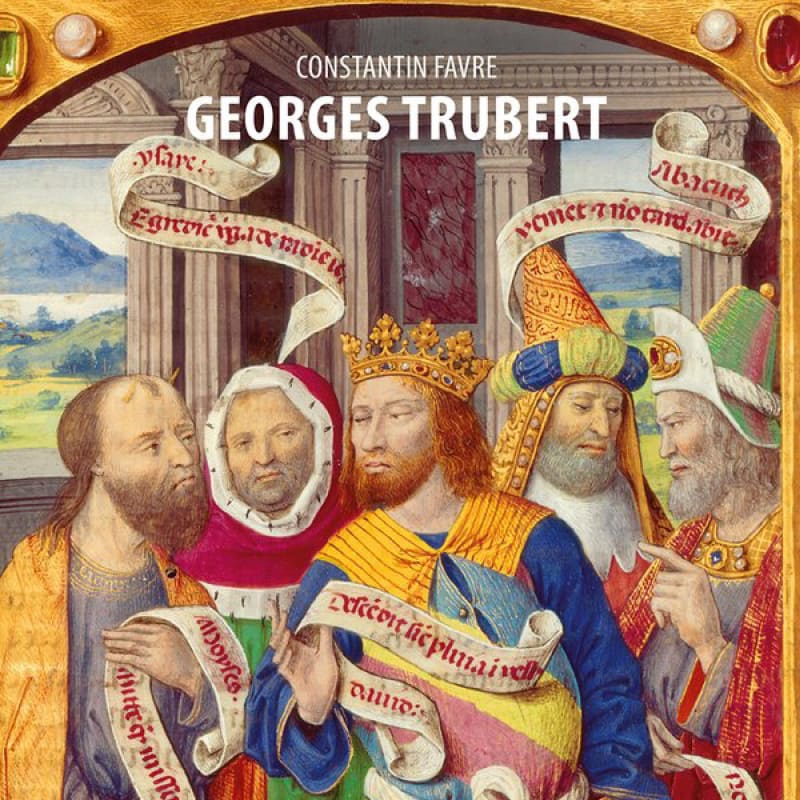 Book cover of the book "Georges Trubert", written by Condtantin Favre and published by Silvana Editoriale