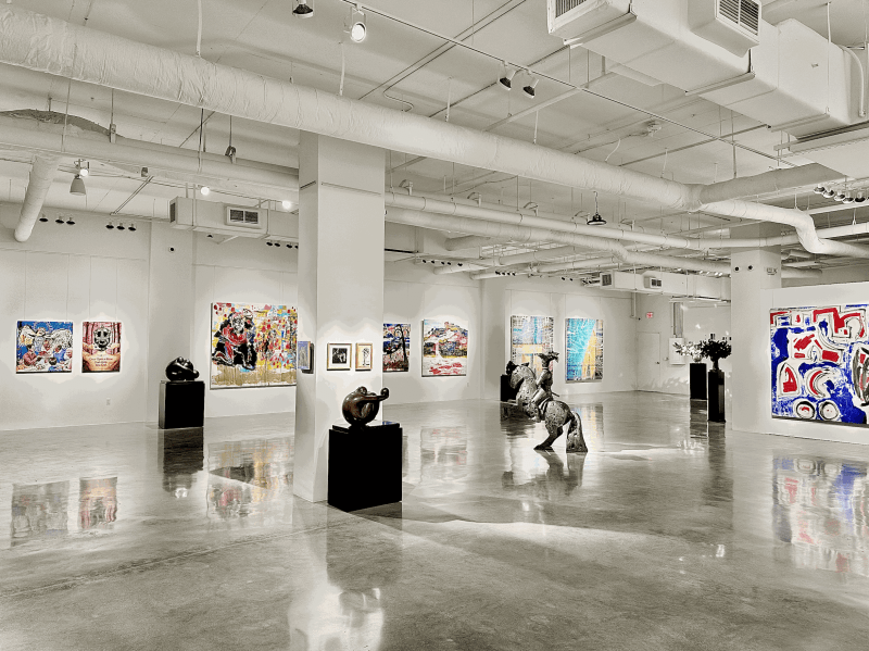 New Arrivals at The Wall art gallery
