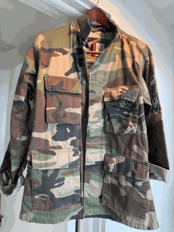 Camo Jacket, Size L