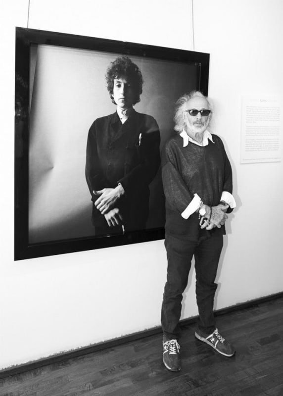 Jerry Schatzberg at his 2013 Rukaj Gallery show