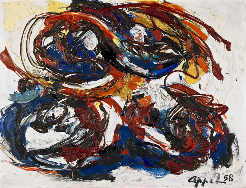 Karel Appel, Quatre Tête