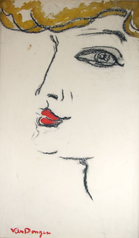 Kees van Dongen, Portrait de Femme, Louise