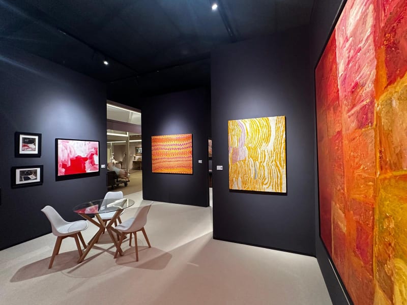 Treasure House Fair 2025, Emily Kame Kngwarreye Last Series, Patrick Tjungurrayi, Makinti Napanngka, Kudditji Kngwarreye