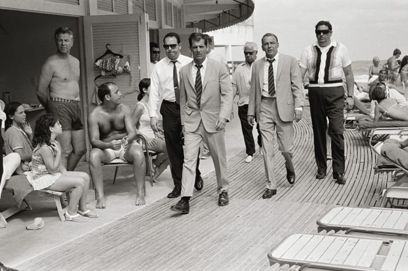 Terry O'Neill, Frank Sinatra, Miami Boardwalk
