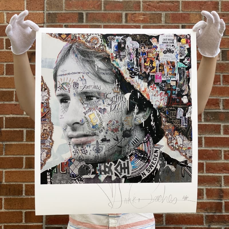 Gilles Villeneuve “The Aviator', Stikki Peaches