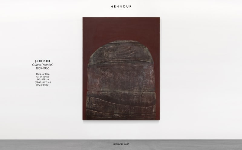 Art Basel 2023 - stand Galerie Kamel Mennour, Basel, Switzerland