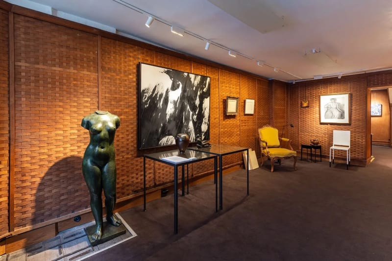 The Home of Dina Vierny - by Marie Anne Derville, Galerie Dina Vierny, Paris