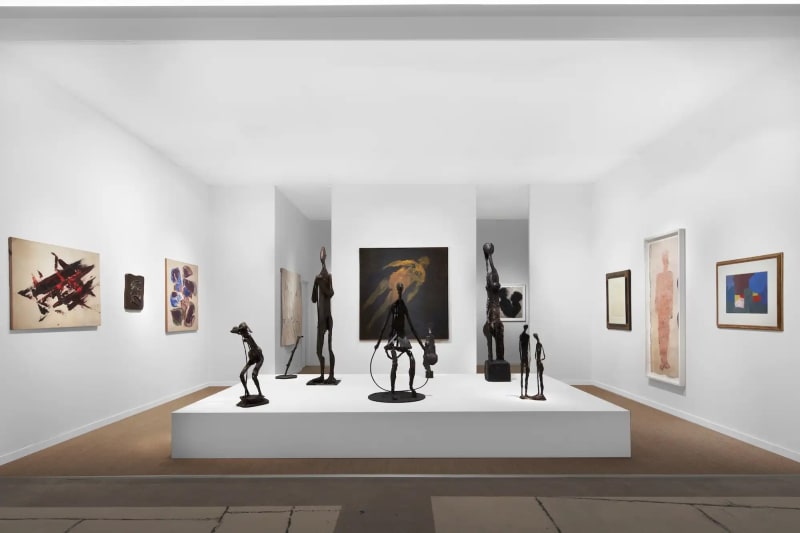 BRAFA 2024 - stand Galerie Dina Vierny, Brussels Expo, Bruxelles