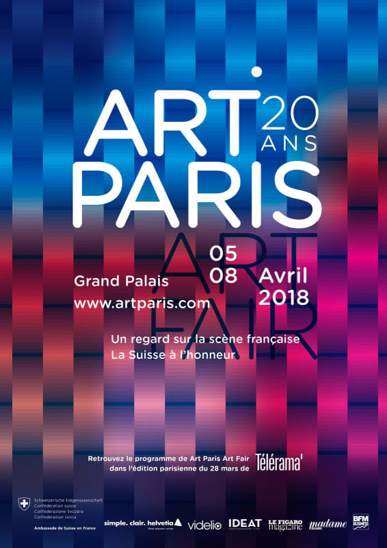 Art Paris 2018 - stand Galerie Hurtebize Cannes, Grand Palais, Paris