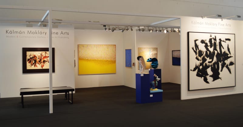 Art Karlsruhe 2019 - stand Kálmán Makláry Fine Arts, Messe Karlsruhe