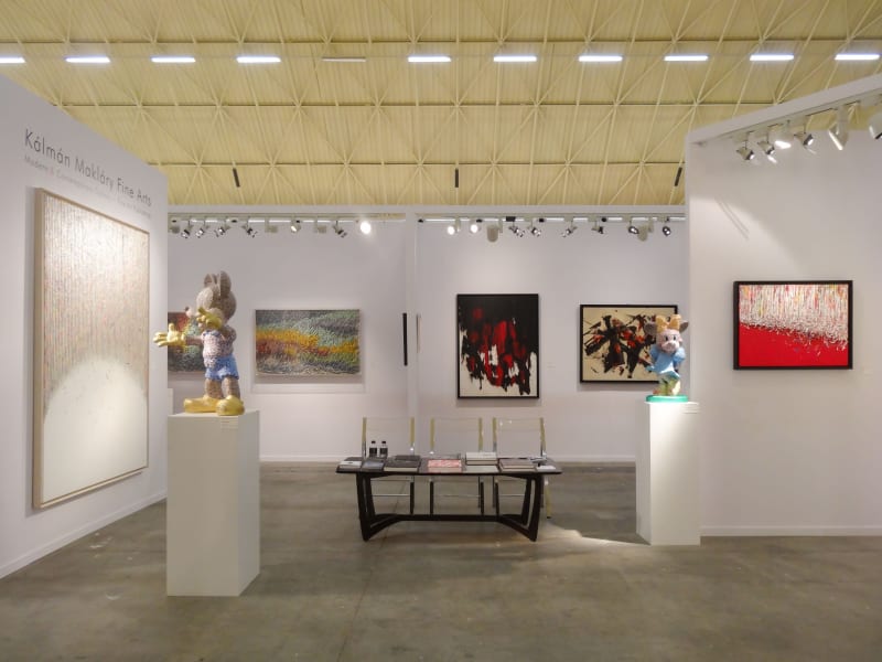 Swab Barcelona 2014 - stand Kálmán Makláry Fine Arts, Pabellón de Italia, Barcelone, Espagne