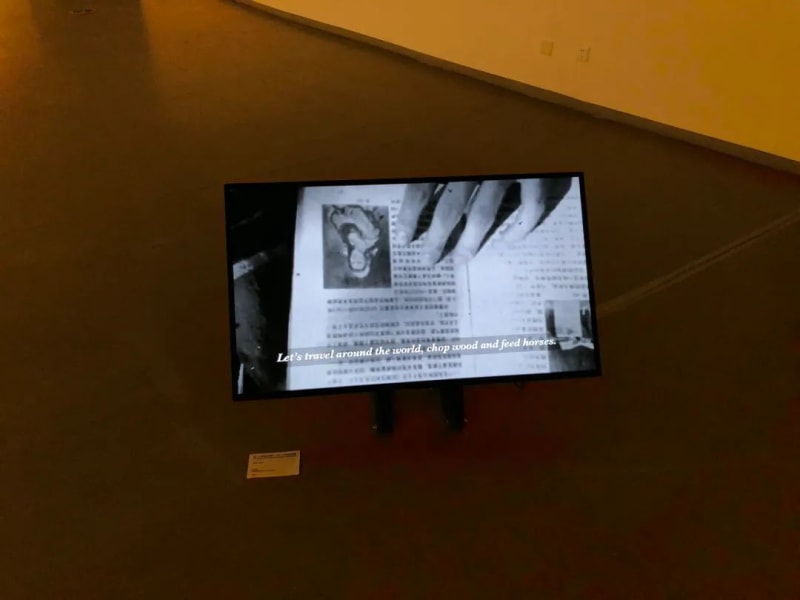 "New General Intellect in Art", installation view, Art Museum of Nanjing University of the Arts, 2021