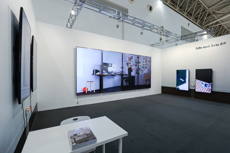 "Abnormal Daily", installation view, Beijing Contemporary Art Fair, Beijing National Agricultural Exhibition Hall, Beijing, 2019