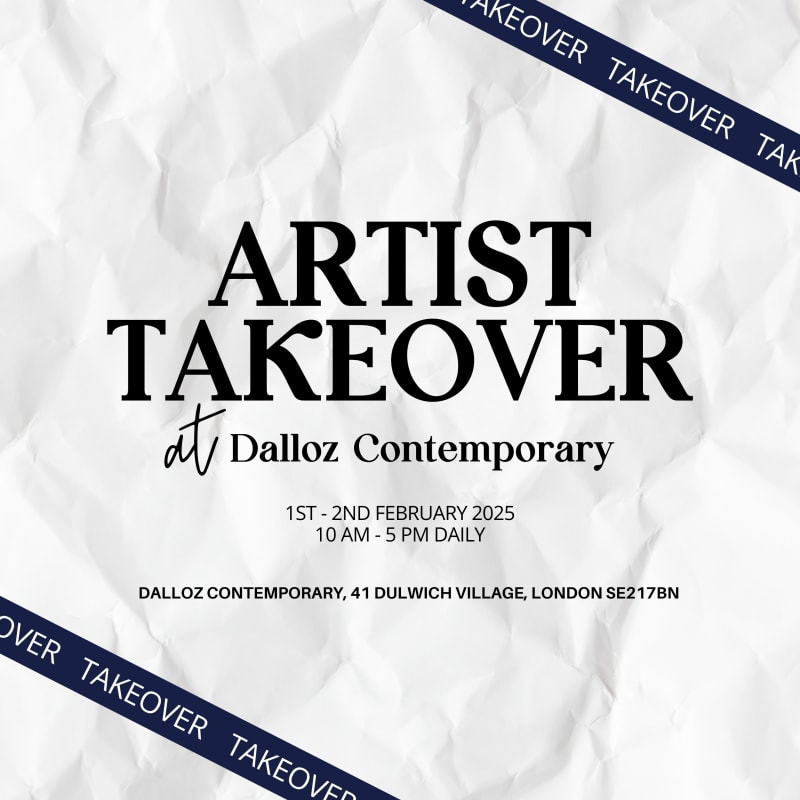 Artist Takeover: Meet Duncan Wade at Dalloz Contemporary!