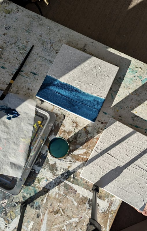 Ian Lawrence: New Works , Documenting the Process