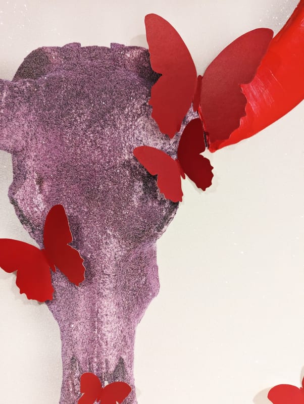 Angela Morris-Winmill: Butterfly Skulls