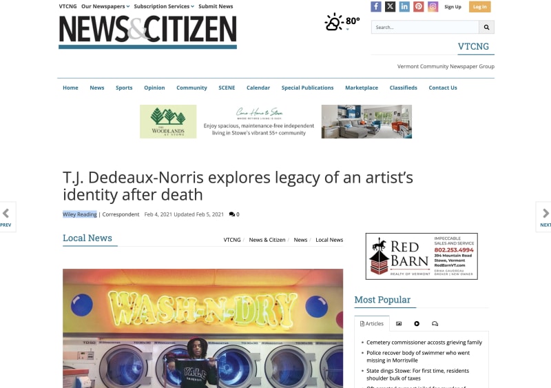 T.J. Dedeaux-Norris explores the legacy of an artist’s identity after death