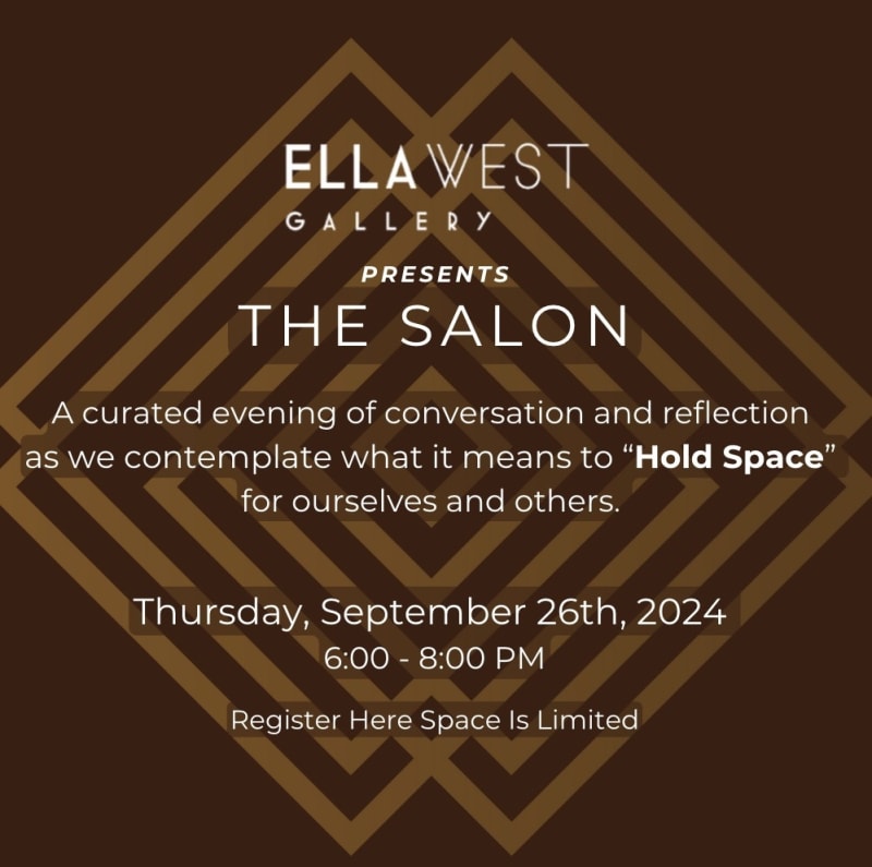 Holding Space: The Salon, 6:00 - 8:00 PM