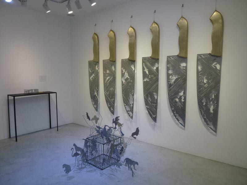 刀影, 李洪波個人展覽