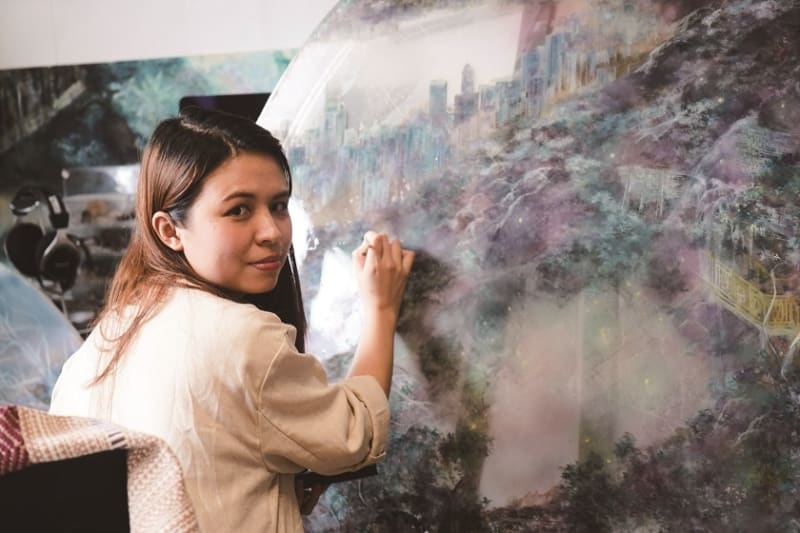 信報 優雅生活| 江玉儀 絹上的風景