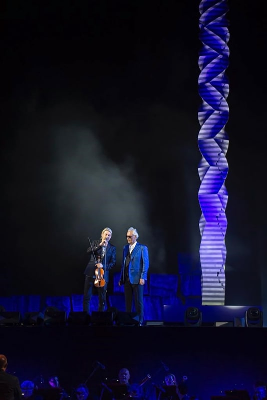 Park Eun Sun, Infinito, Teatro del Silenzio - Lajatico