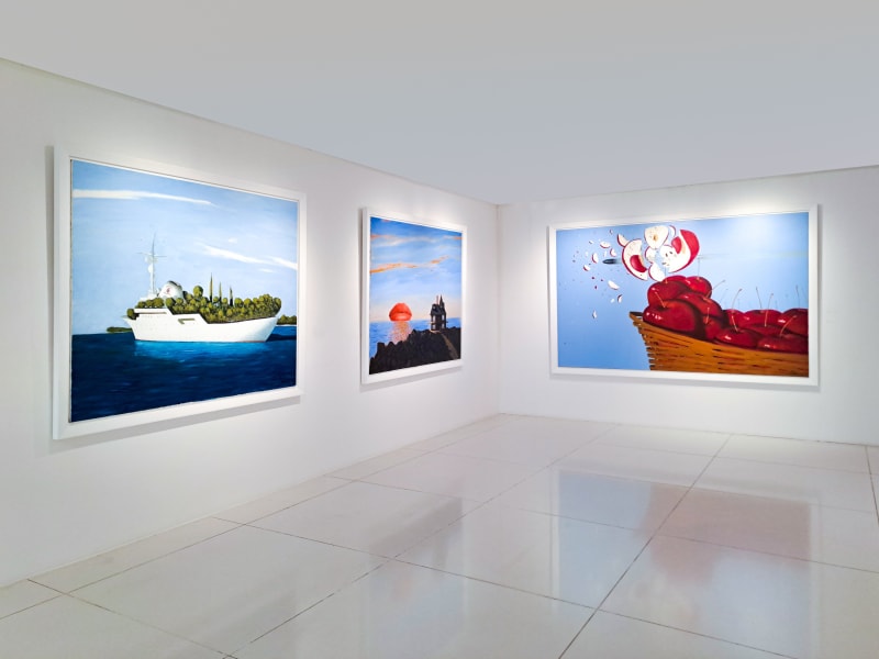 Julio Larraz, The Allegory of Dreams, Venice