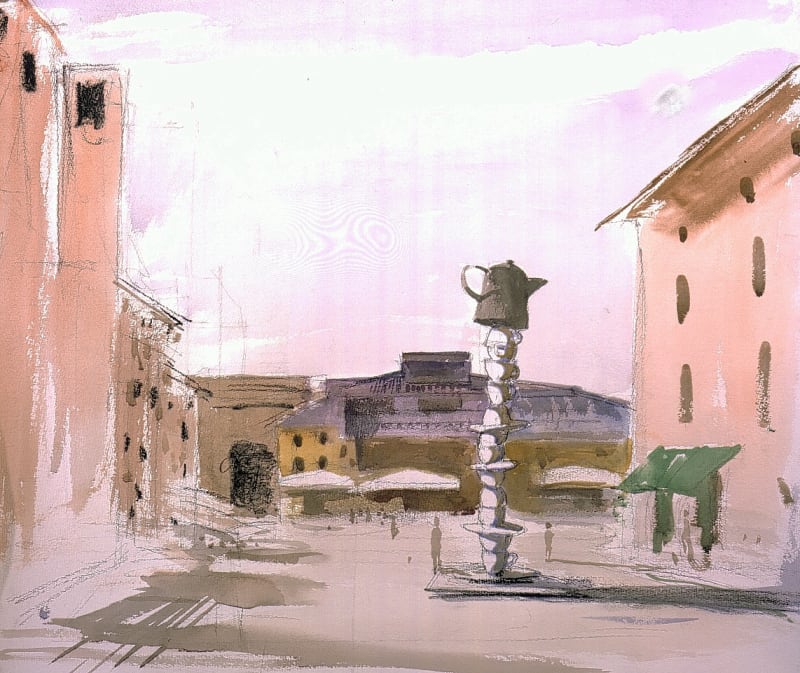 Julio Larraz, Giochi di Potere, Pietrasanta