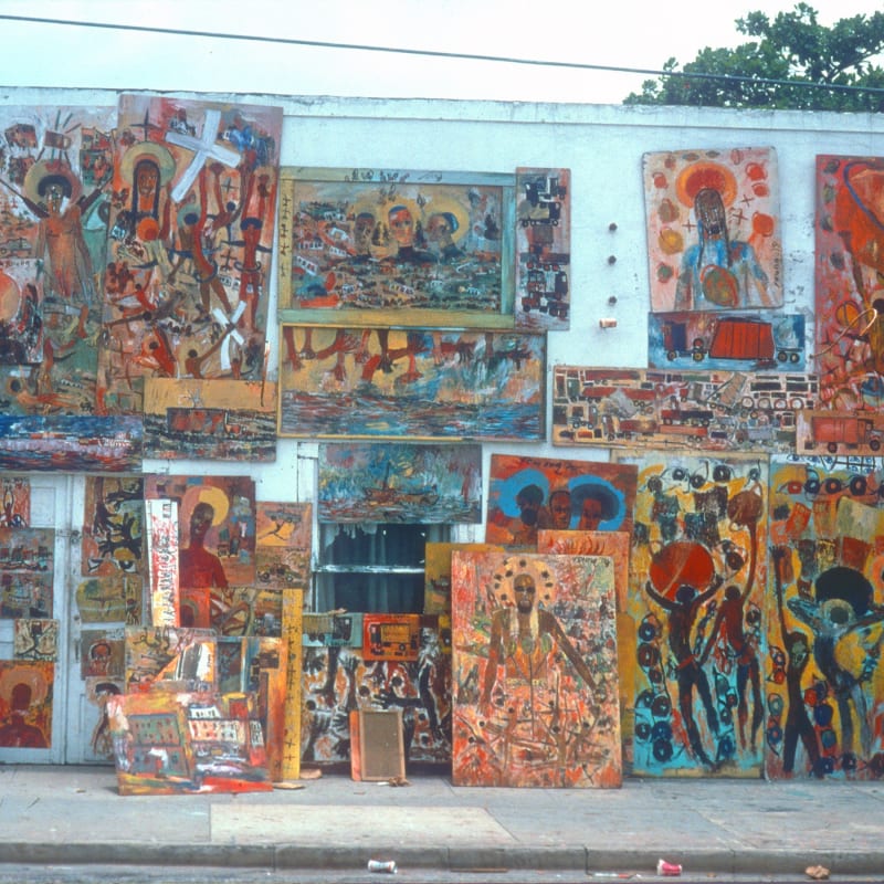 Purvis Young, the Goodbread Alley mural