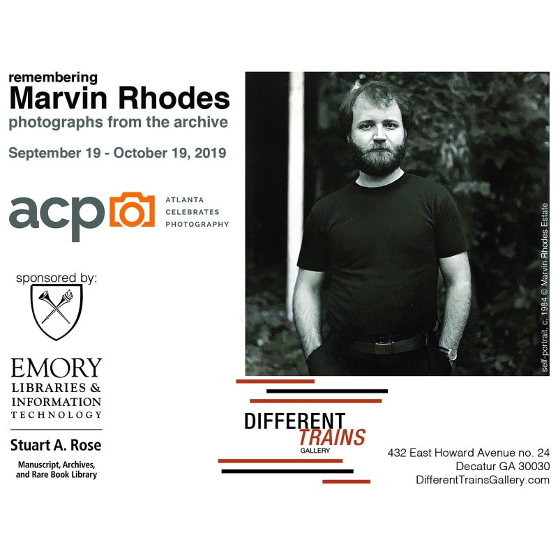 Remembering Marvin Rhodes photography exhibition at Different Trains Gallery, 2019