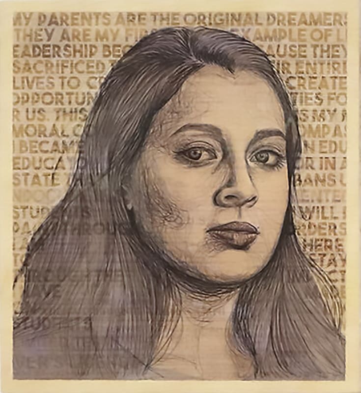 Yehimi Cambrón, pop up exhibition at Different Trains Gallery