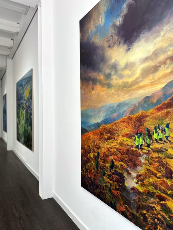 Installation View of Wilhelm Neusser