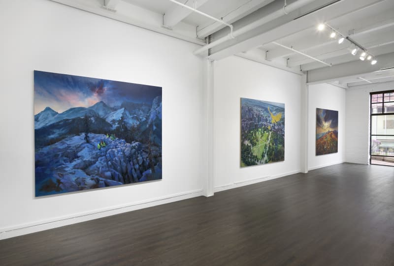 Installation view of Future Perfect Tense, Wilhelm Neusser, Abigail Ogilvy Boston, May 2024