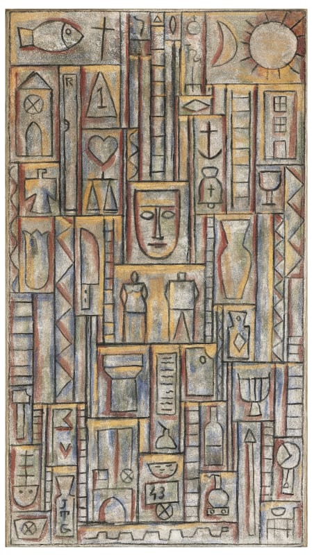 "Construtivo piramidal", 1943