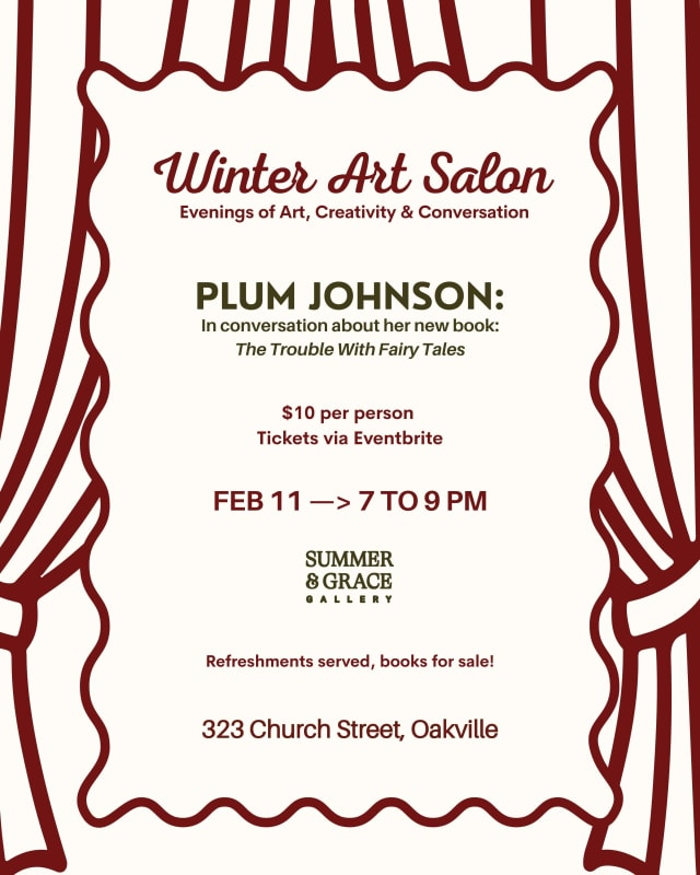 Winter Art Salon: Plum Johnson, Evening of Art, Creativity & Conversation