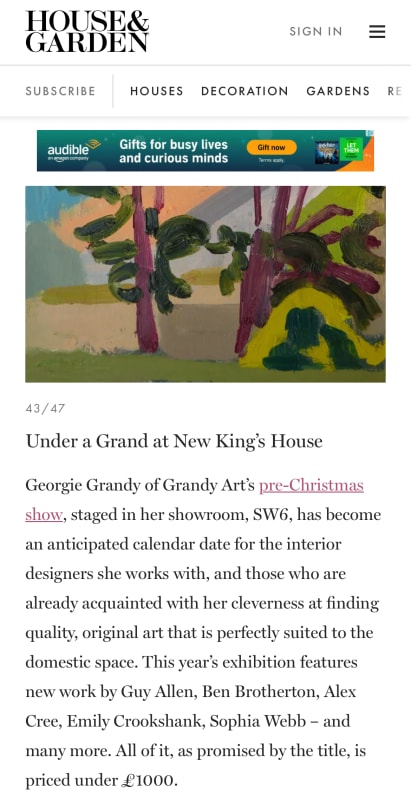 House & Garden, Under a Grand 2025