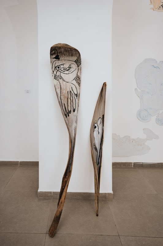 Aysha E Arar, Amphibia, exhibition view