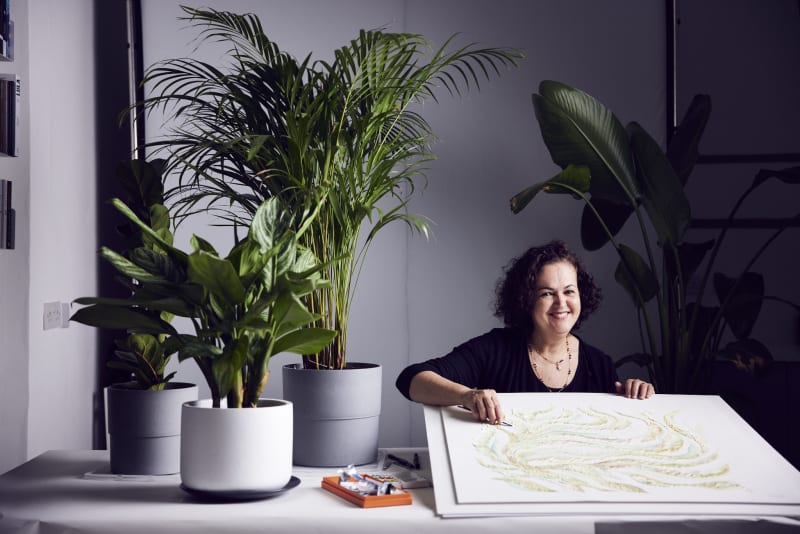 Portrait by Alun Callender