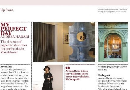 Andrea Harari in Marylebone Journal