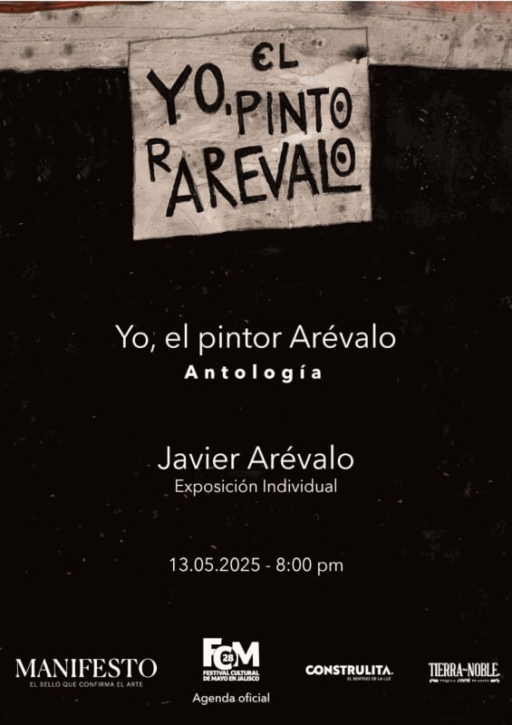 YO, EL PINTOR ARÉVALO, Exposición Individual de Javier Arévalo, en el marco del Festival Cultural de Mayo 2025