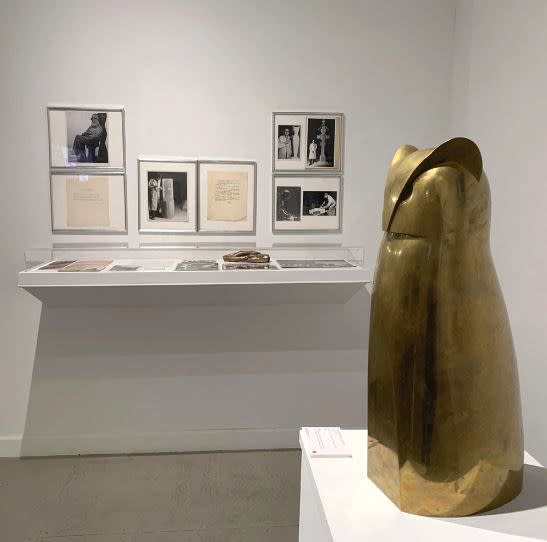 Installation view of 2021 exhibition Contantin Antonovici: Mythical Modernism at Westwood Gallery NYC