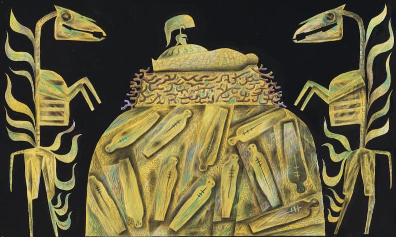 Clive Hicks-Jenkins, Iliad / Odyssey: Artworks for the Folio Society Homer